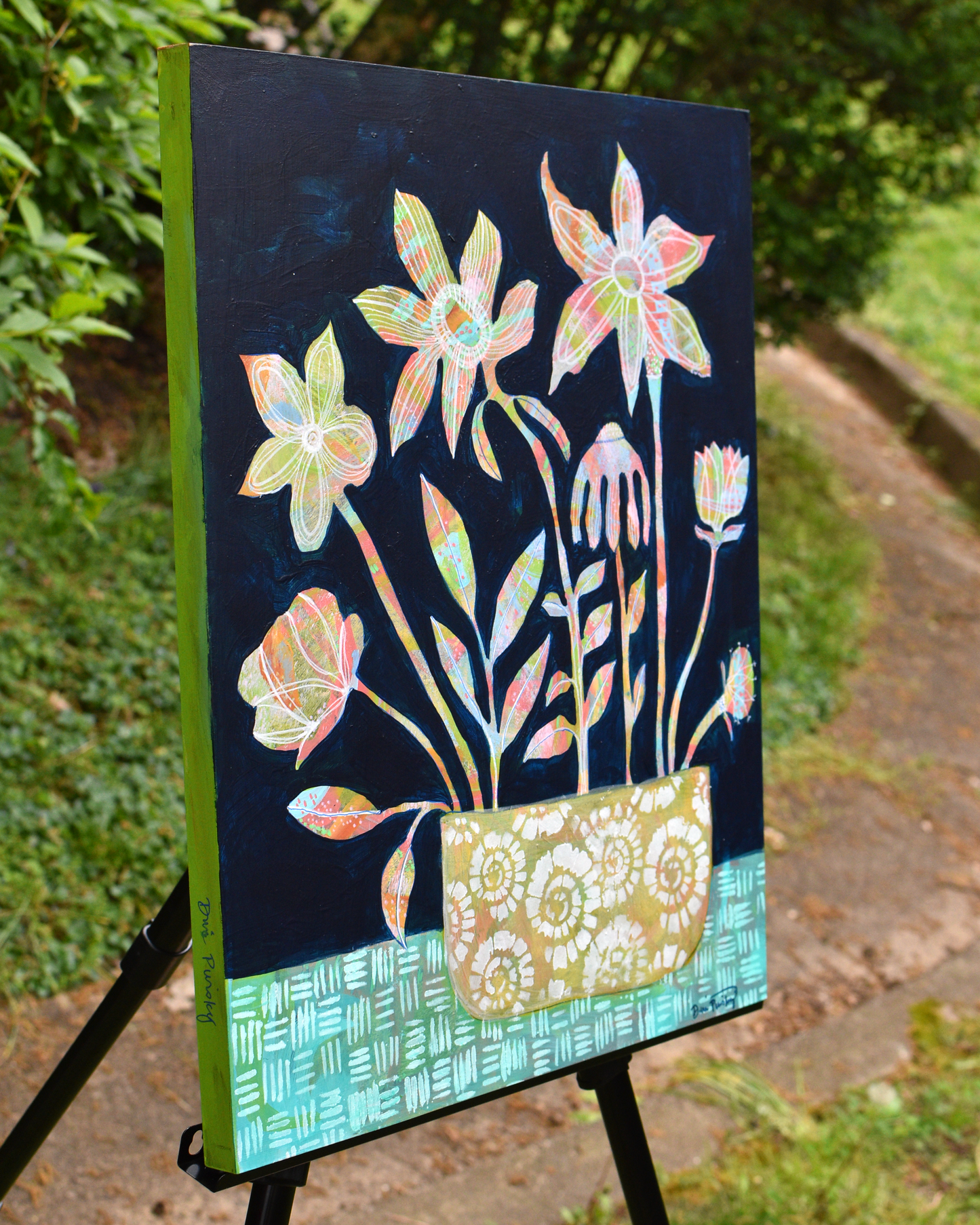 "Still Life Indecision" - Original Acrylic Painting on Wood Panel (16x20 inches)